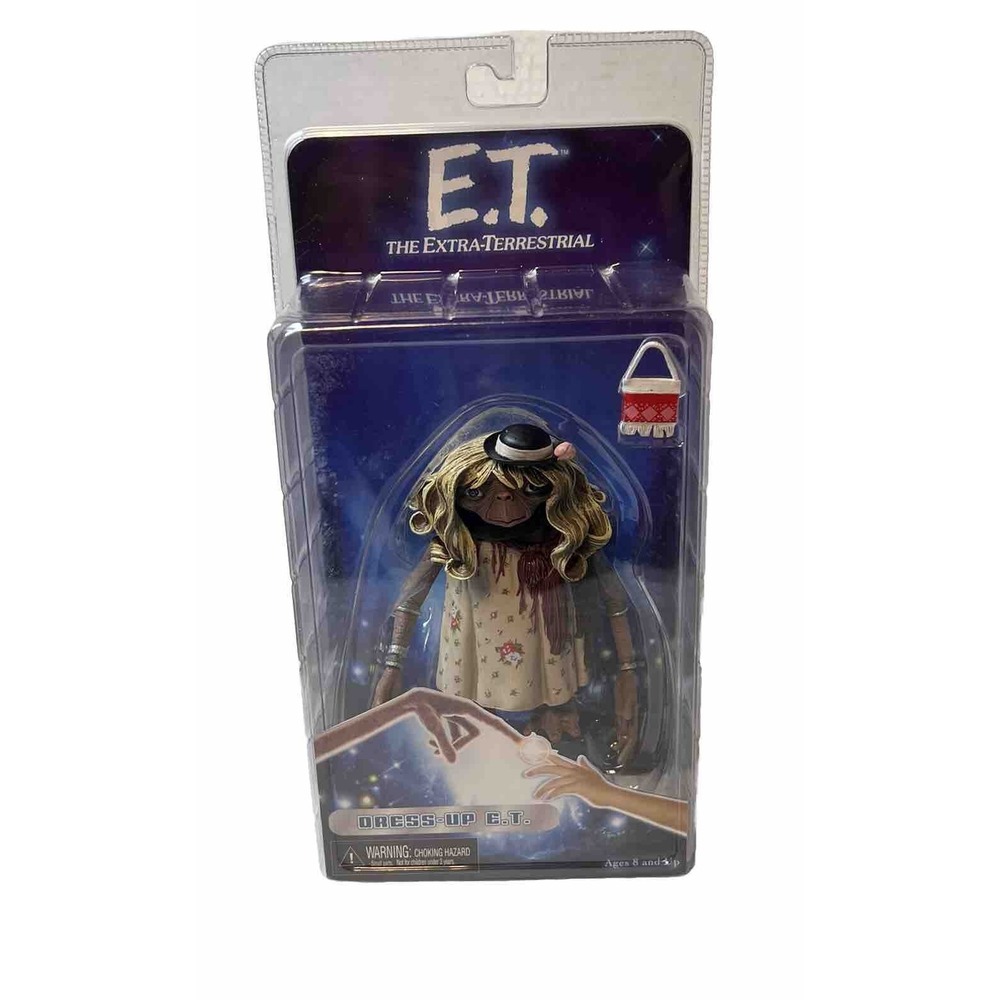 NECA Action Figure Dress-Up E.T. Inch Brown Movie Collectible Toy